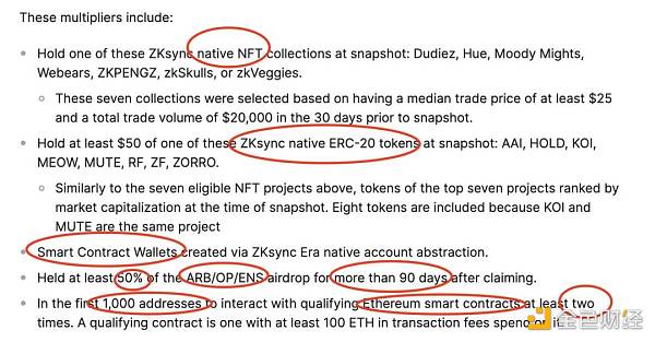 全网最理性 ZK 空投规则复盘